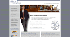 Desktop Screenshot of biblicalcounselinginsights.com